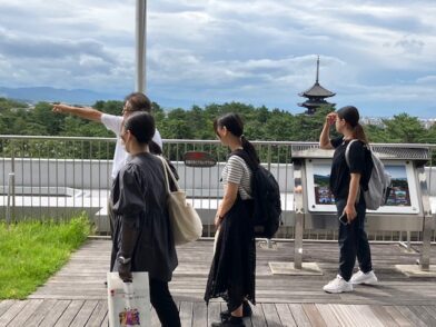 兵庫県立芸術文化観光専門職大学の実習生３名を受け入れました 