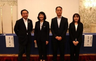 関西広域連合×タイ国政府観光庁主催のシンポジウムに当本部代表理事が登壇しました パネリスト：左から２人目がパッタラアノン副総裁